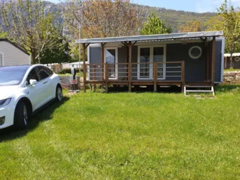Mietunterkunft - Mobil-Home Premium + Elektroauto Ladestation - Camping La Ferme