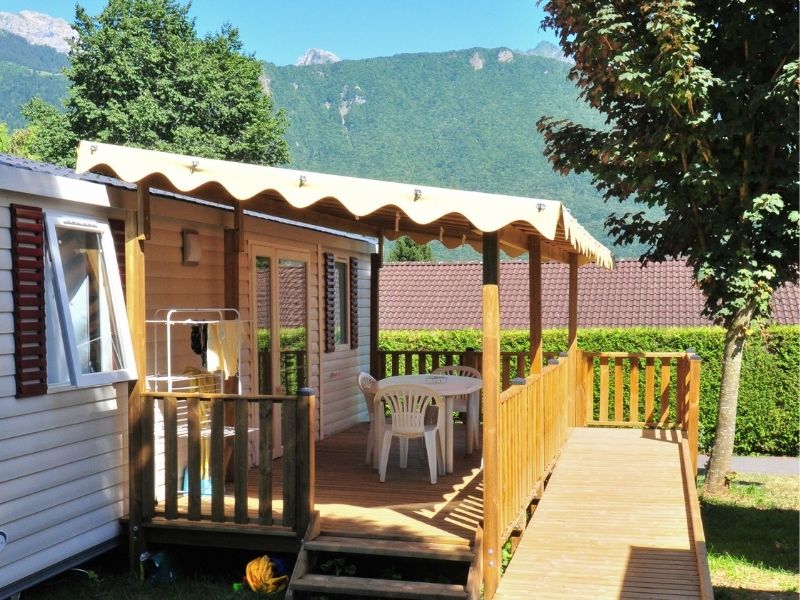 Mietunterkunft - Mobilheim Helios - Adapted To The People With Reduced Mobility - Camping La Ferme
