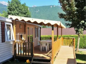 Locatif - Mobil home PMR - adapté pour les personnes à mobilité réduite - Camping La Ferme