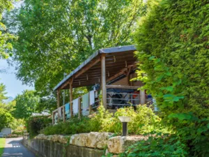 Locatif - Mobil home PMR PREMIUM - adapté pour les personnes à mobilité réduite - Camping La Ferme