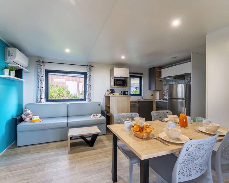 Mobilheim Premium bassin 6 Pers