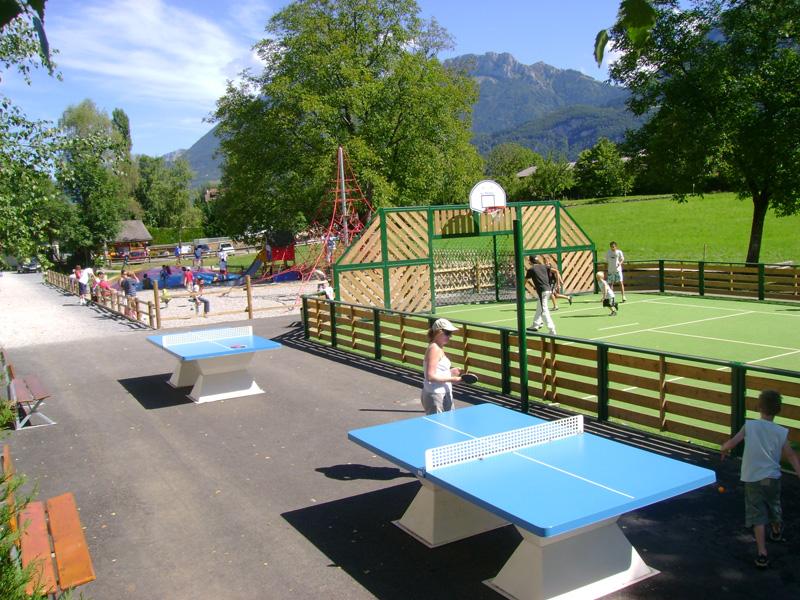 Sport activities Camping Les Fontaines - Lathuile
