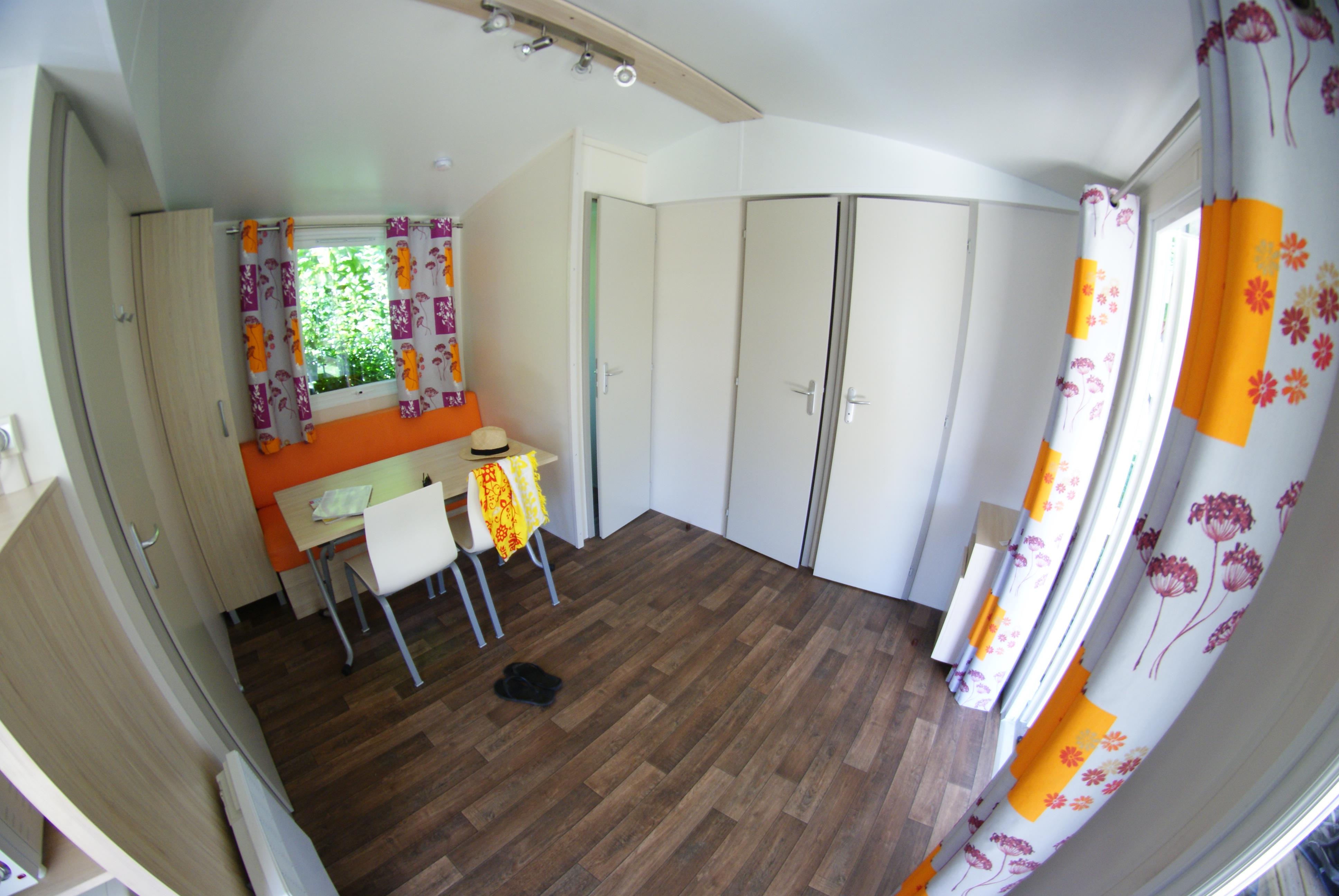 Location - Mobil-Home Cosy Riviera 27.50M² 2 Chambres - Camping les Fontaines
