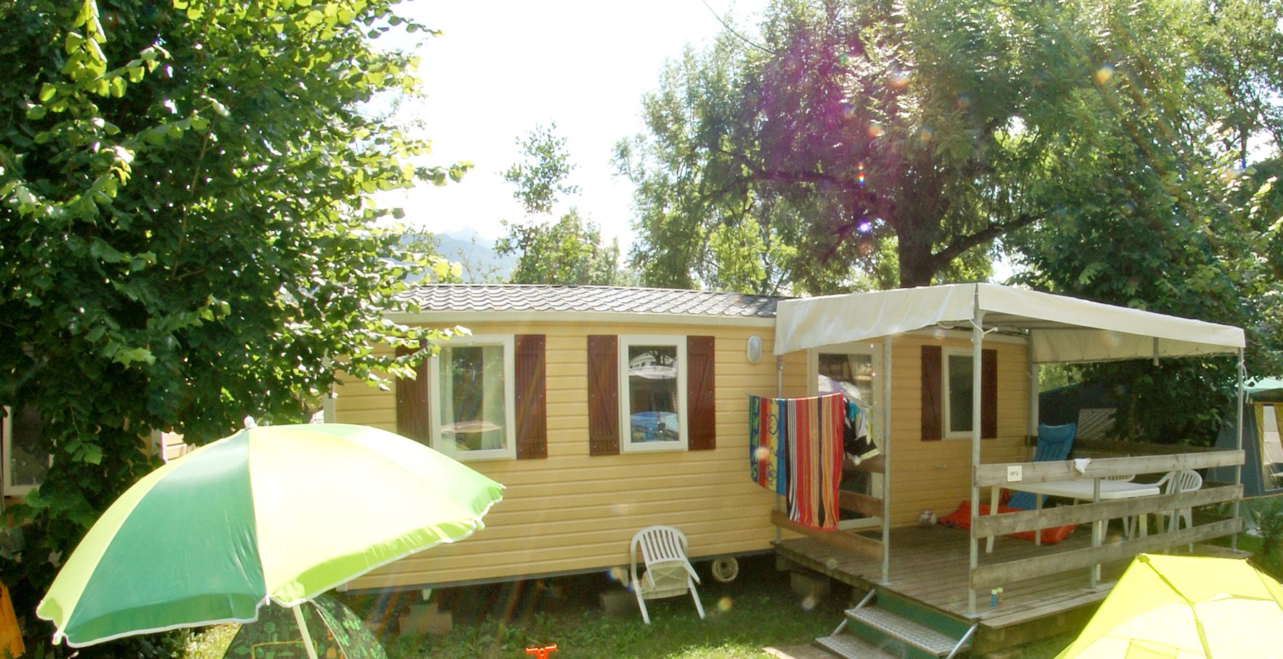 Location - Mobil Home Titania - 3 Chambres - 29.70M² - - Camping les Fontaines