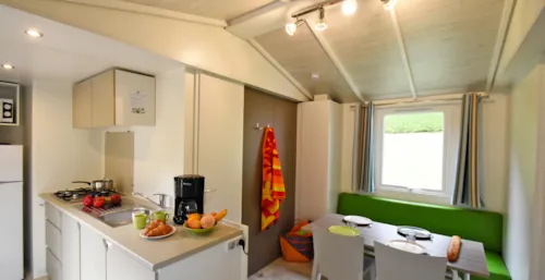 Location - Mobil Home Cosy Riviera - 2 Chambres - 27.50M² - - image n°4 - Yelloh! Village Camping les Fontaines