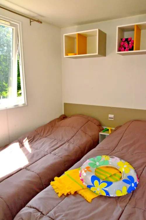 Location - Mobil Home Cosy Cordelia - 3 Chambres - 32M² - - image n°4 - Yelloh! Village Camping les Fontaines