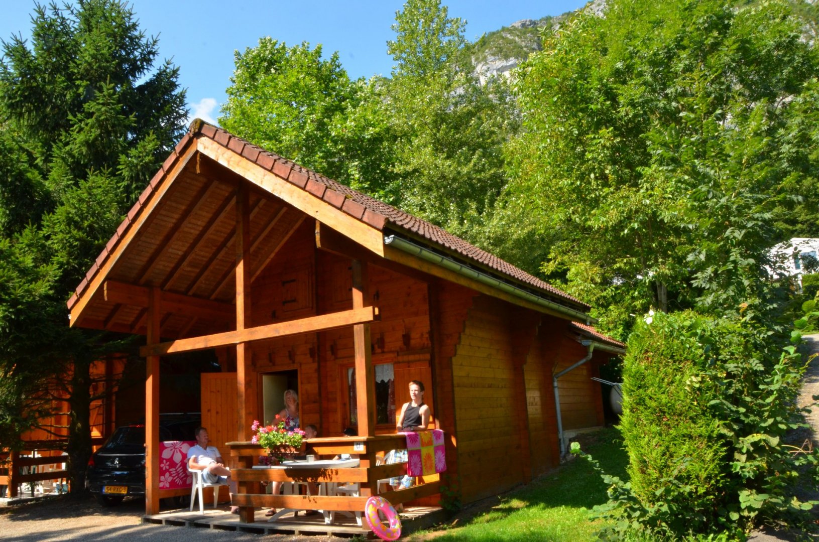 Location - Chalet Savoyard - 3 Chambres - 35M² - - Camping les Fontaines