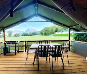 Locatif - Lodge Kenya - 2 bedrooms - 43m² - - Yelloh! Village Camping les Fontaines