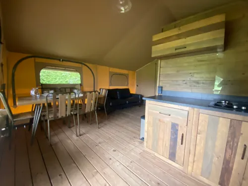 Accommodation - Lodge Kenya - 2 Bedrooms - 43M² - - image n°2 - Yelloh! Village Camping les Fontaines