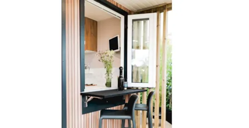 Huuraccommodatie(s) - Stacaravan Vista - 2 Slaapkamers - 28M² - - image n°4 - Yelloh! Village Camping les Fontaines