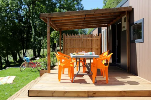 Accommodation - Mobil Home Taos - 3 Bedrooms - 40M² - - image n°3 - Yelloh! Village Camping les Fontaines