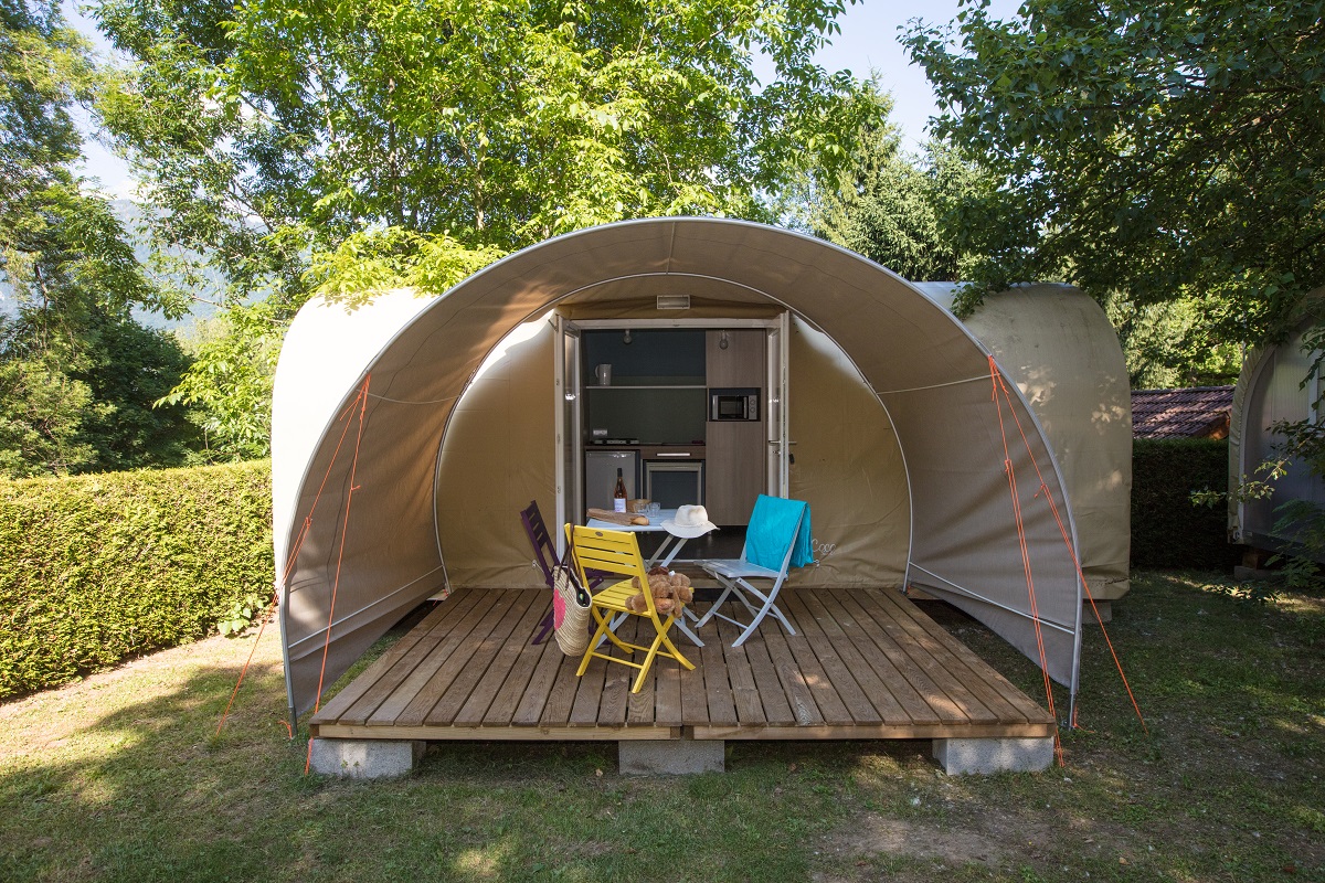 Mietunterkunft - Coco Sweet - 2 Schlafzimmer - 16.75M² - - Camping les Fontaines