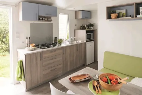 Mietunterkunft - Family 27M² 2 Zimmer - image n°3 - Camping l'Idéal