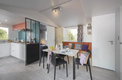 Accommodation - Family Confort 30M² 2 Bedrooms - image n°2 - Camping l'Idéal