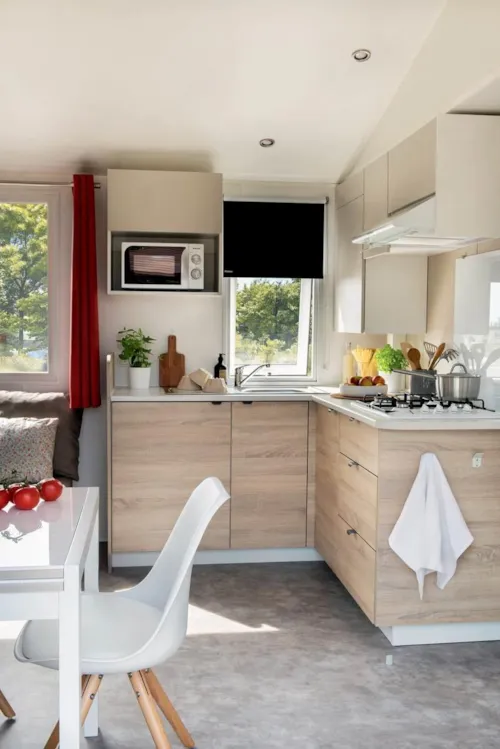 Location - Tribu 31M² 3 Chambres - image n°2 - Camping l'Idéal