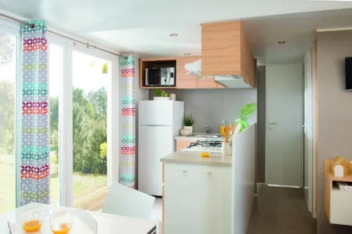 Mietunterkunft - Premium 38.40M² 3 Zimmer - image n°2 - Camping l'Idéal