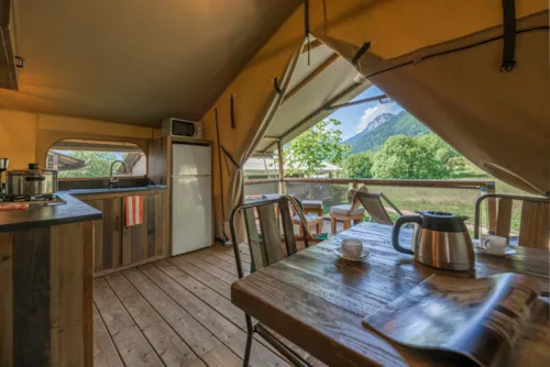 Location - Tente Kenya - image n°2 - Camping l'Idéal