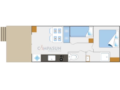 Gipsycar Grand Bornand - 22m² - 2 bedrooms — 7