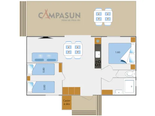 Location - Chalet Grand Bornand - image n°10 - Campasun Camping Le Clos du Pin