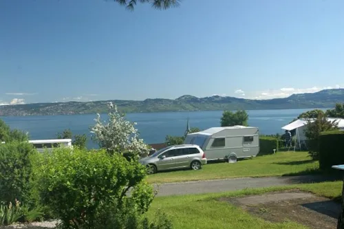 Emplacement - Place De Camping Caravane Ou Camping Car - image n°2 - Camping Les Myosotis