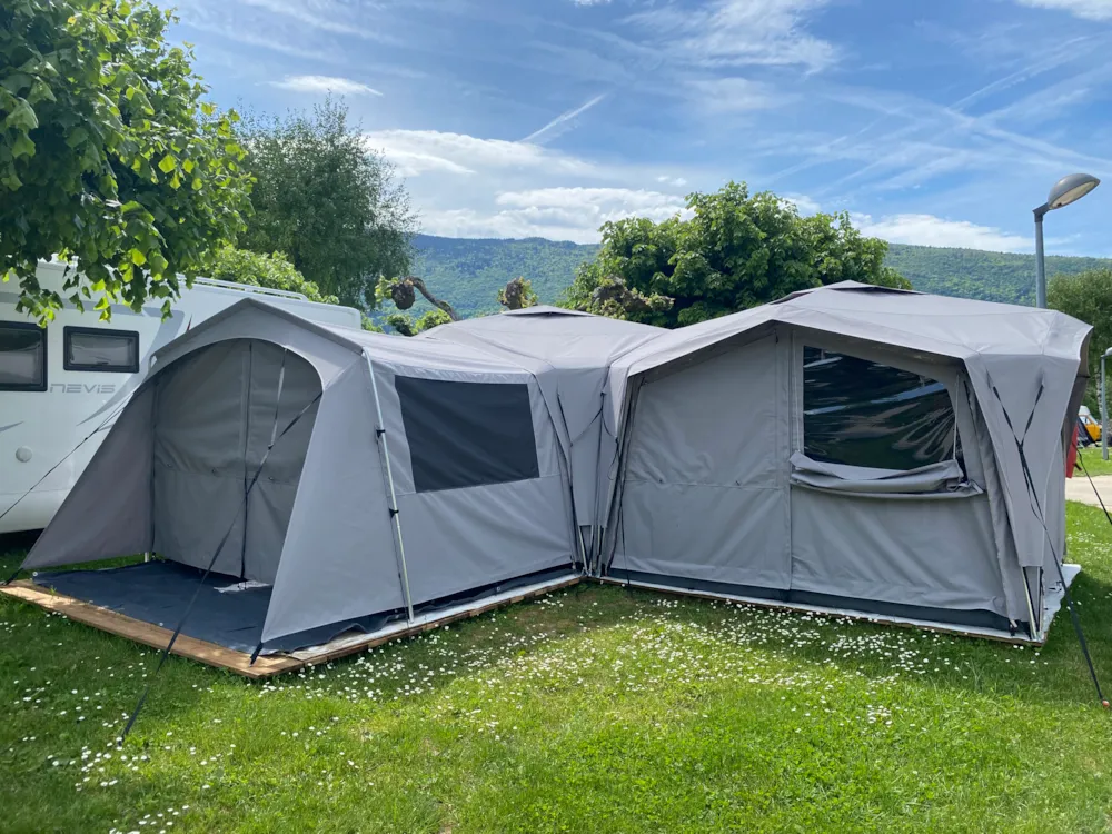 Huuraccommodatie(s) - Grote Uitgeruste Tent - Le Solitaire du lac