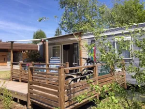 Locatif - Cottage Alpina - 27 m² -  2 bedrooms adapted to the people with reduced mobility - Camping Europa