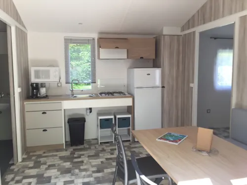 Accommodation - Cottage Alpina - 27 M² -  2 Bedrooms Adapted To The People With Reduced Mobility - image n°5 - Camping Europa
