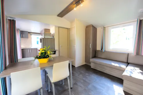 Accommodation - Cottage Eco - 32 M² -  2 Bedrooms - image n°3 - Camping Europa