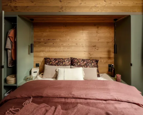 Huuraccommodatie(s) - Chalet Cocooning - 35 M² - 3 Slaapkamers - image n°7 - Camping Europa
