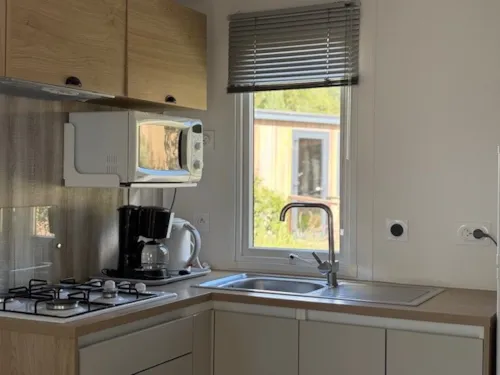 Accommodation - Cottage Alpina - 27 M² -  2 Bedrooms - image n°4 - Camping Europa