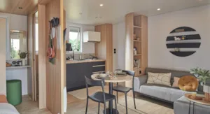 Locatif - Taos - 22 m² - 1 bedroom - 1 bathroom - Camping Europa
