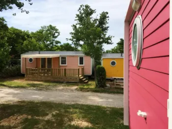 Mietunterkunft - Mobilheim 32M² - 3 Zimmer - Camping Neptune
