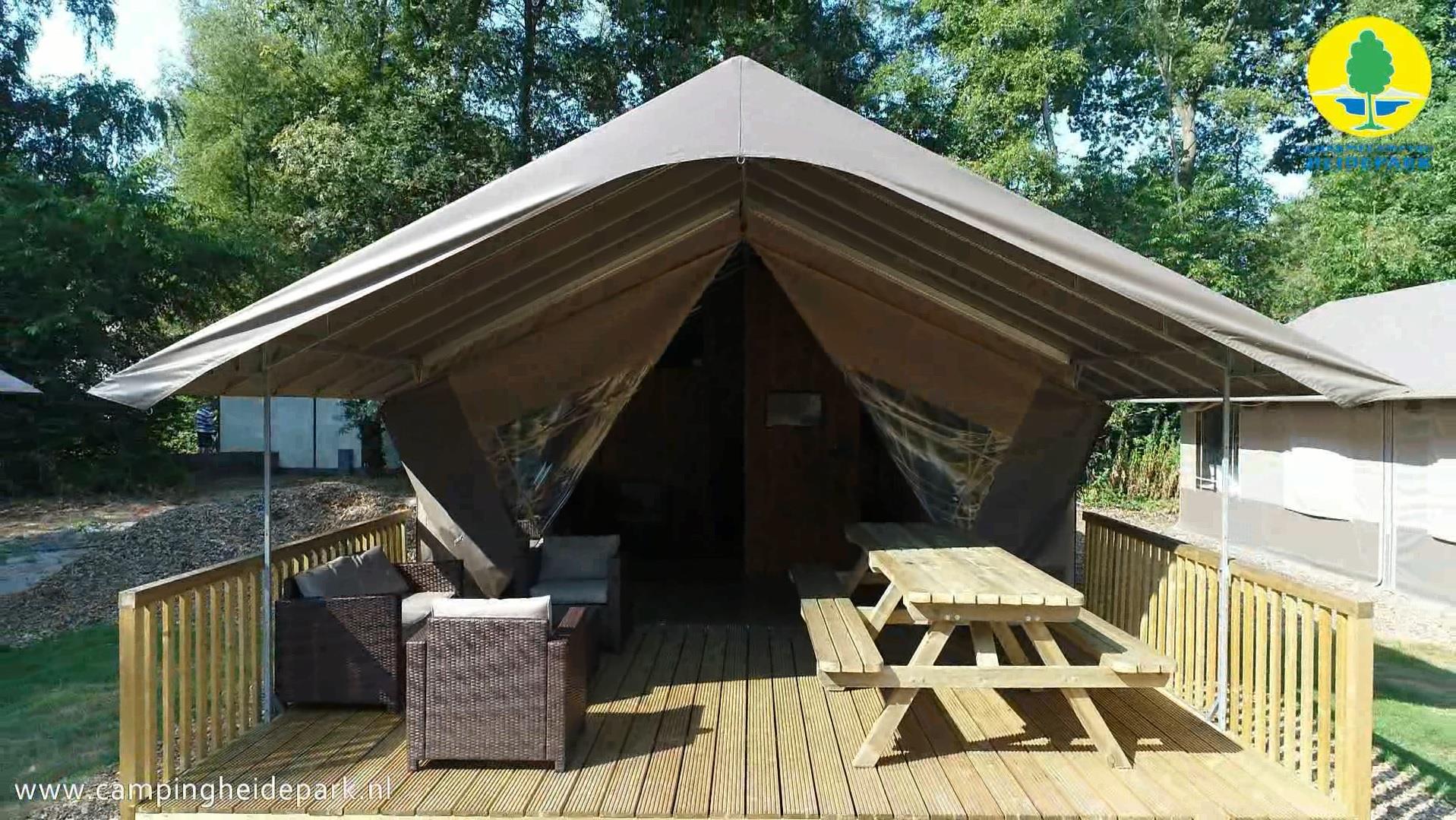Location - Tente Safari Grote Duif - Camping Heidepark