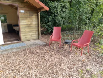 Mietunterkunft - Luxus-Lounge-Kabine - Charme Camping Heidepark