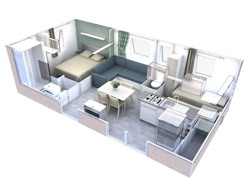 Mobil Home Confort 2 Chambres