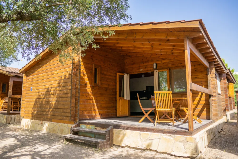 Location - Bungalow Redos En Bois - Camping Cambrils Caban
