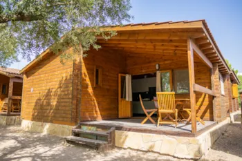 Huuraccommodatie(s) - Redos Bungalow In Wooden - Camping Cambrils Caban