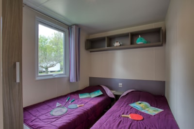 Mobile home Standard 31m² (2 bedrooms) - sheltered terrace + TV