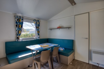Mobile-home Confort 26m² (2 bedrooms) - sheltered terrace 13m² + TV + Air Conditioning