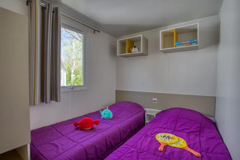 Mobil-Home Confort 30M² (2 Chambres) - Terrasse Couverte 13M² + Tv + Clim