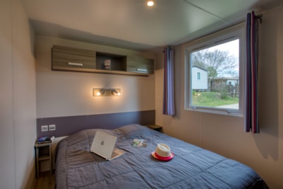 Mobile-home Standard 41m² (3 bedrooms) - sheltered terrace + TV