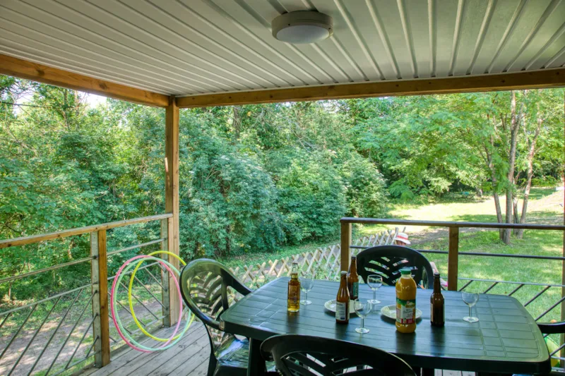 Mobil-Home Standard 41M² (3 Chambres) - Terrasse Couverte + Tv