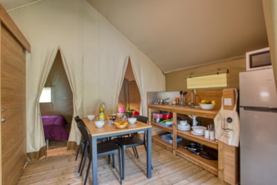 Wood Lodge Confort 30 m² (2 bedrooms) - with toilet block