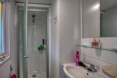 Mobilhome Premium 34m² (2 bedrooms) - air-conditioning + dishwater + TV