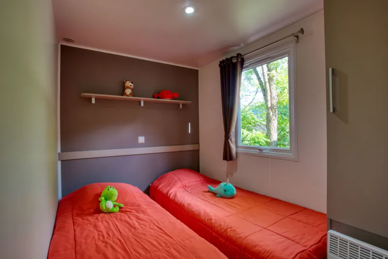 Mobil-Home Confort 34M² (3 Chambres) - Terrasse Couverte + Tv + Clim