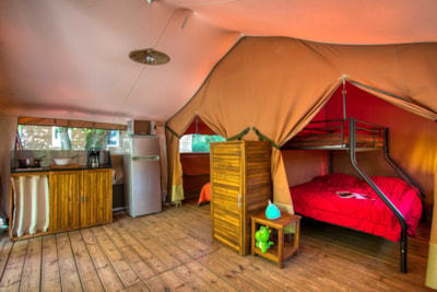 Freeflower Confort 40m² (2 bedrooms) sheltered terrace - without toilet blocks