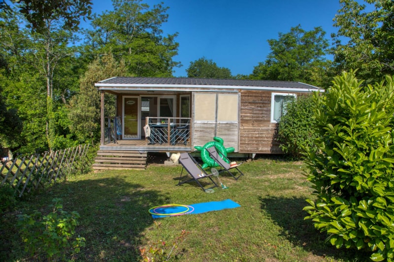 Mobil-home Challans Confort 31m² (2 chambres) - terrasse couverte + TV