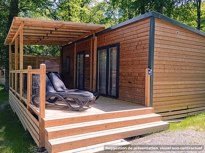 NEW// HomeFlower Premium 29m² - 2 chambres + Terrasse semi-couverte + LV + TV + Draps + Clim -