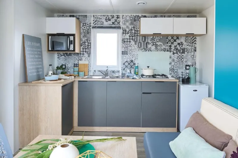 Mobil-Home Famille - 26M² - 2 Chambres - Climatisation