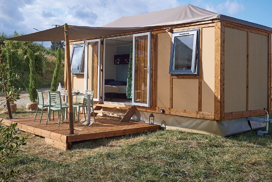 Huuraccommodatie - Mobilodge - 16M² - 2 Slaapkamers - Zonder Sanitairgebouw - Camping Le Coin Charmant